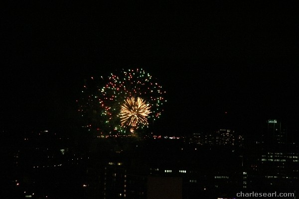 Fireworks over Dow's Lake 2