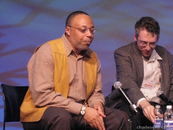 George Elliot Clarke and A.J. Levin