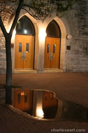 Reflected door