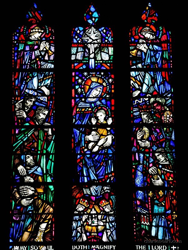 Stained Glass Reflections