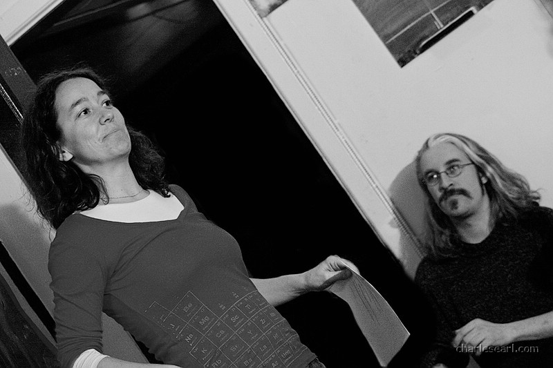 Sandra Ridley and rob mclennan